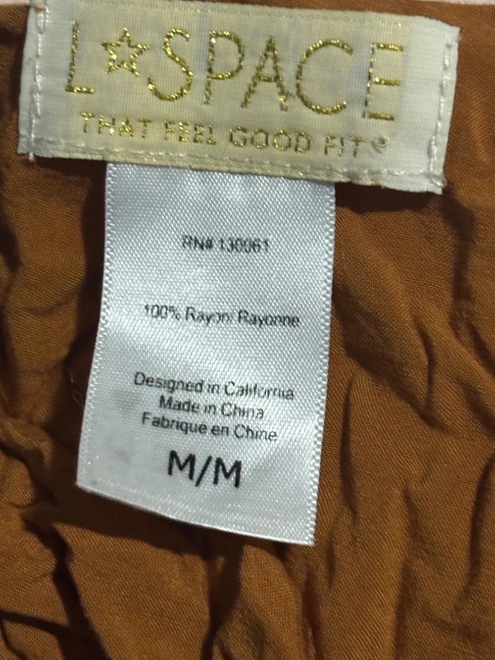 L*Space Wendy Wrap Dress Size M MSRP $160 - Picture 6 of 6